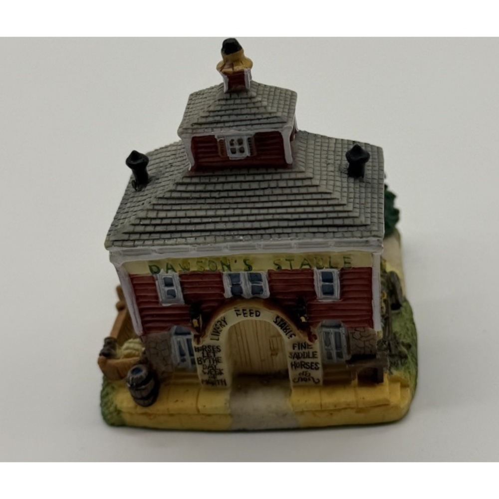 Dawson's Stable AH156 Vtg 1998 International Resource Services Liberty Falls 3"H
